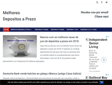 Tablet Screenshot of melhoresdepositosaprazo.com